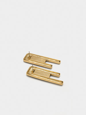 Pendientes maxi alargados