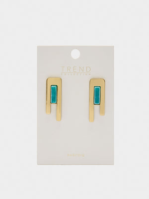 Pendientes maxi alargados