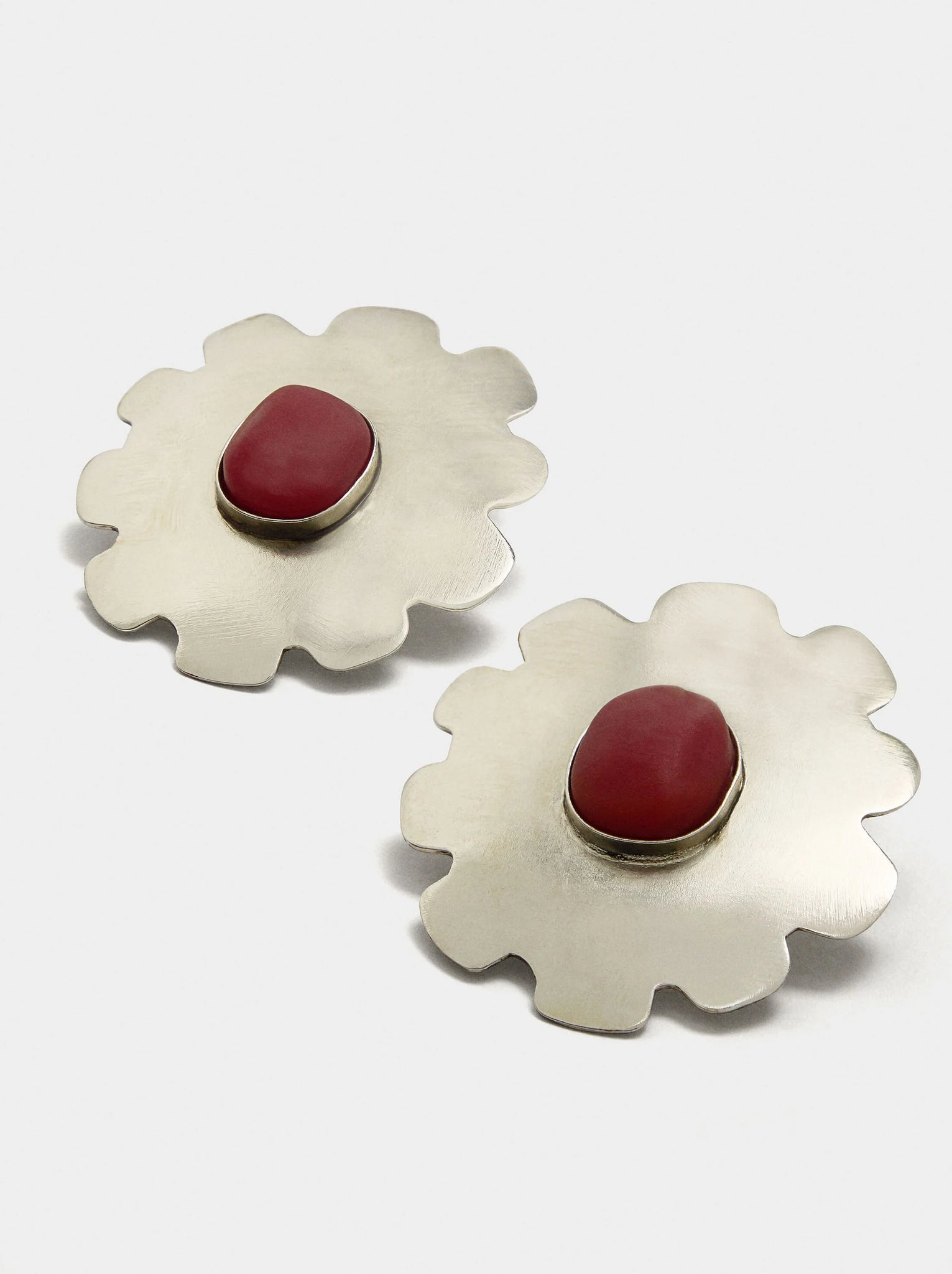 Pendientes maxi de flor