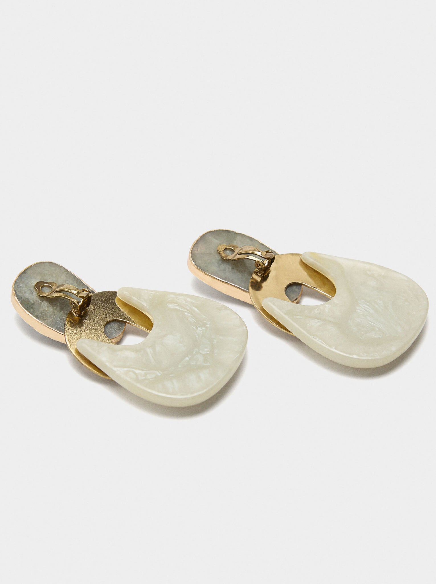 Pendientes maxi de piedras
