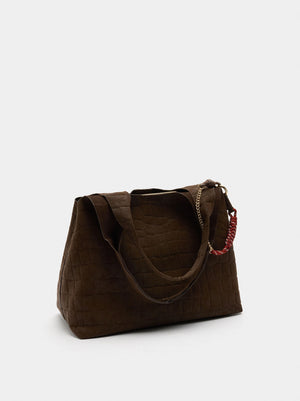 Bolso shopper grabado animal