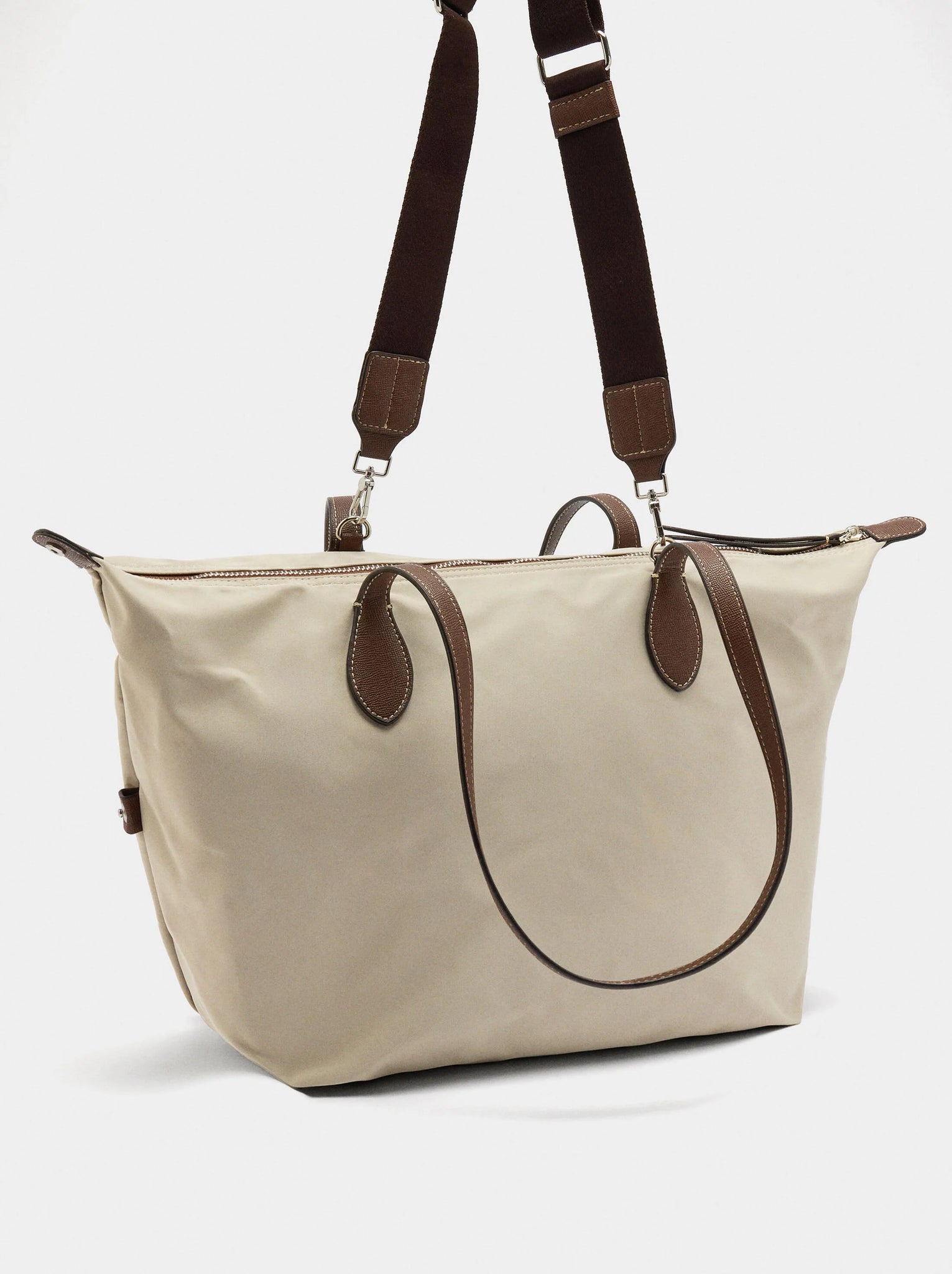 Bolso shopper de nylon L