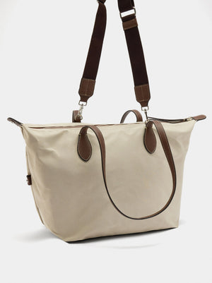 Bolso shopper de nylon L