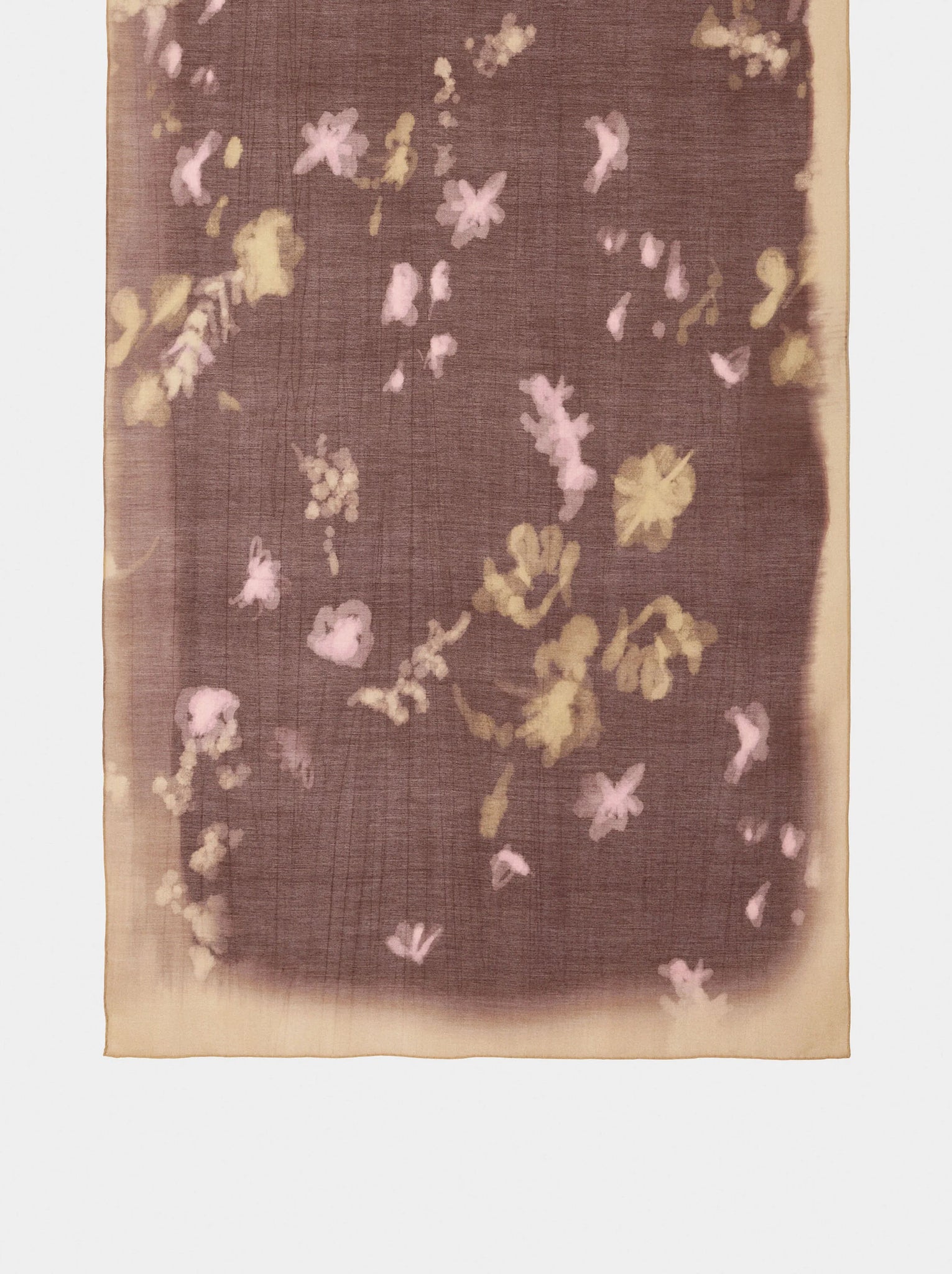 Pañuelo estampado de lyocell