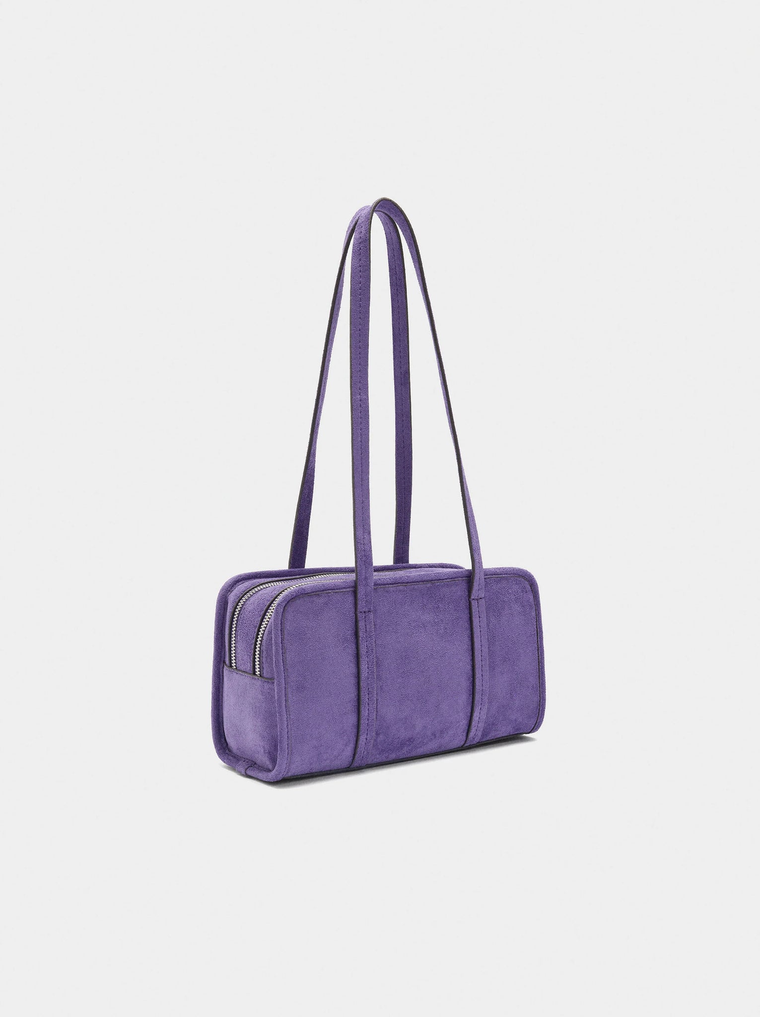 Bolso bowling efecto piel