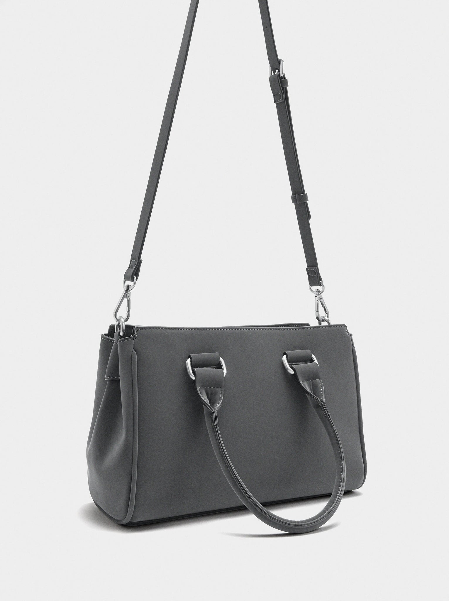 Bolso tote de textura suave