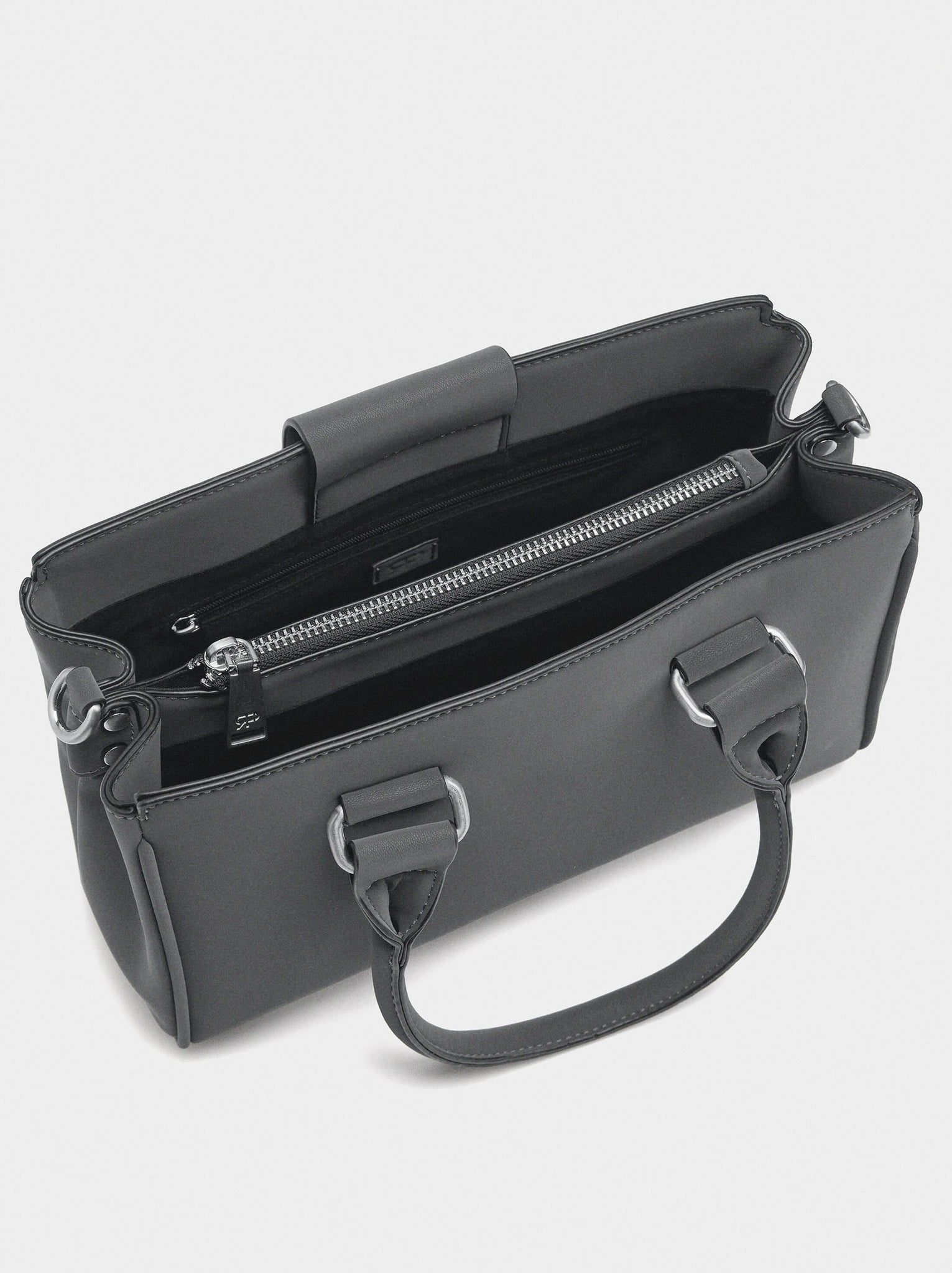 Bolso tote de textura suave