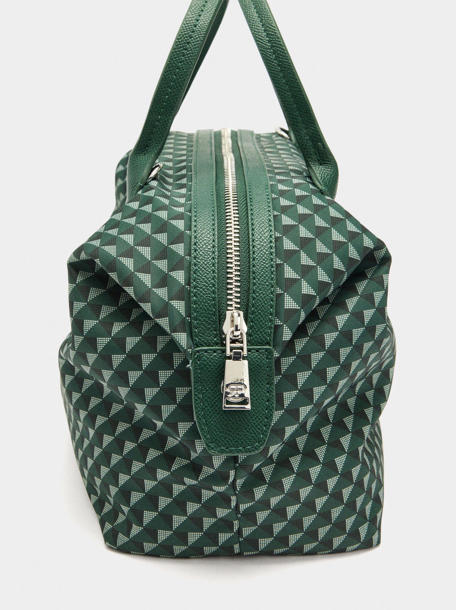 Bolso tote estampado de nylon