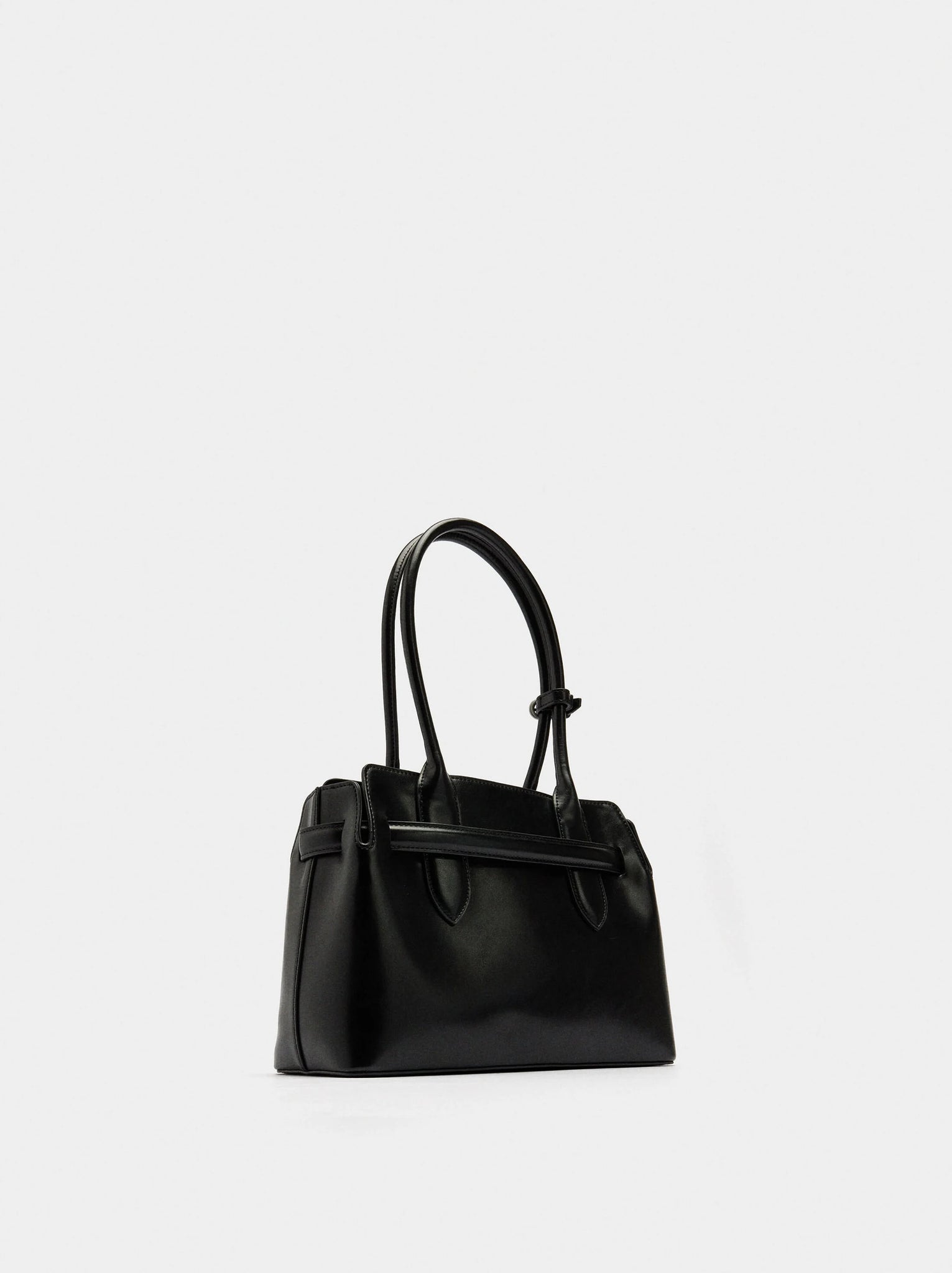 Bolso tote con cinturón