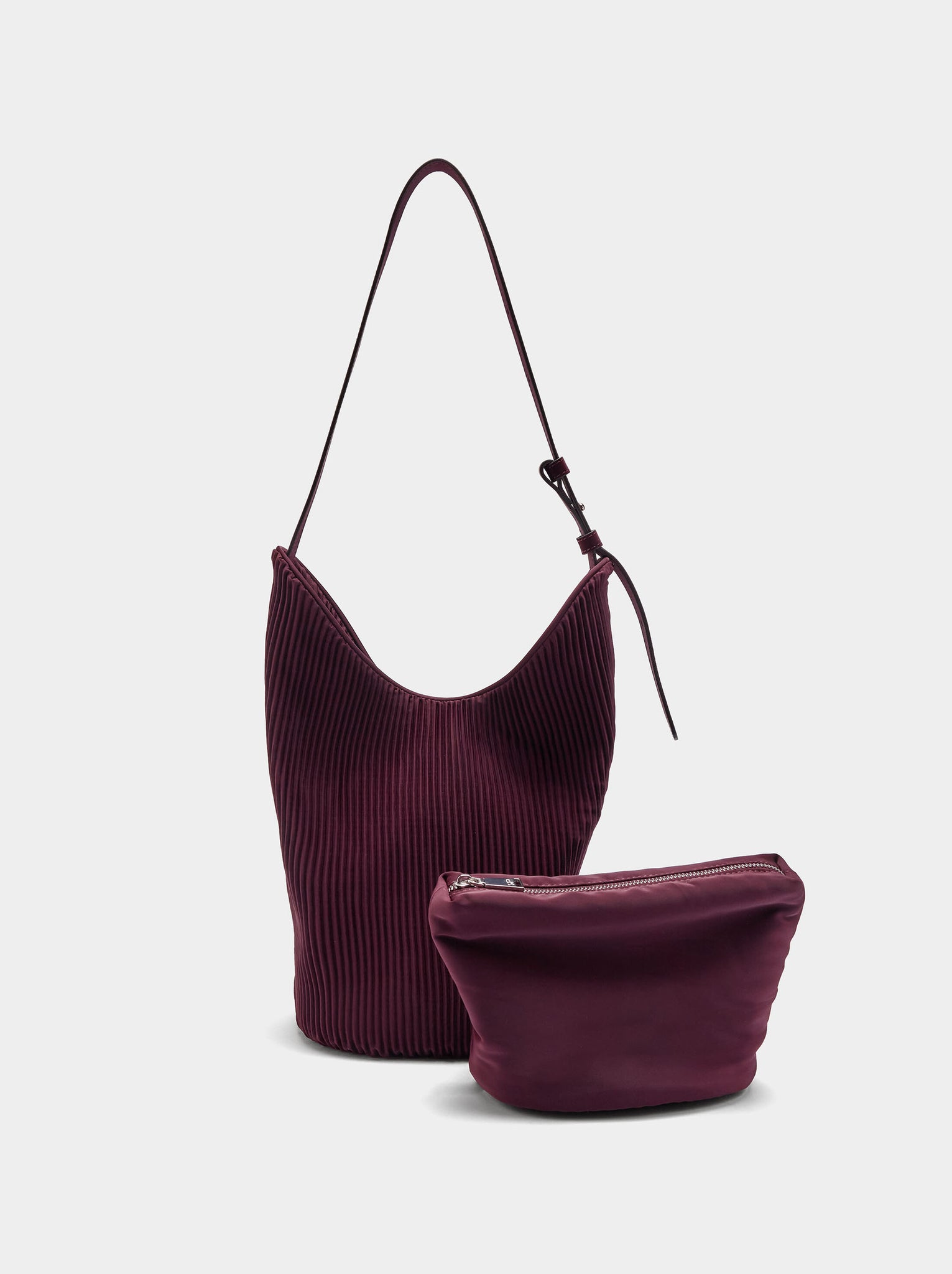 Bolso de hombro de nylon bolso interior