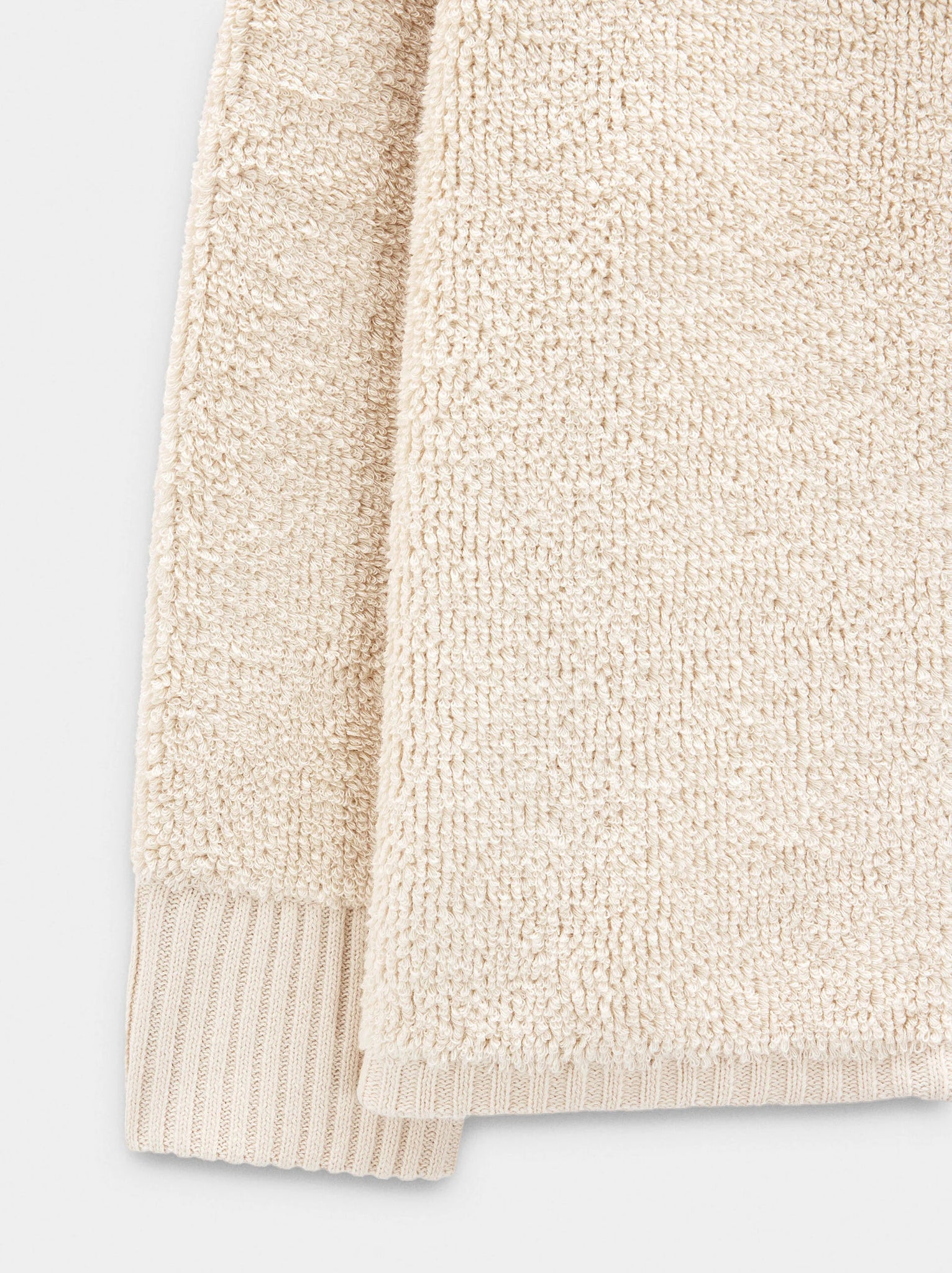 Cárdigan de punto con textura