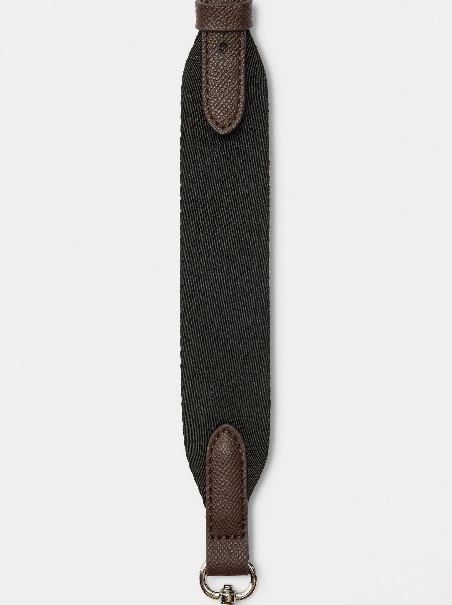 Bolso tote textura suave con colgante