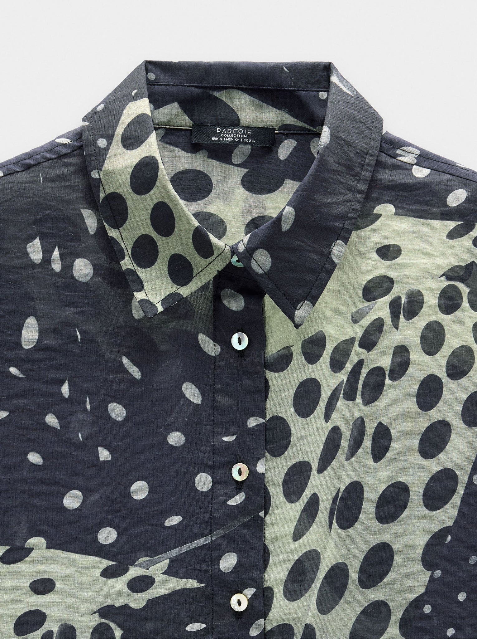 Camisa estampada de lyocell