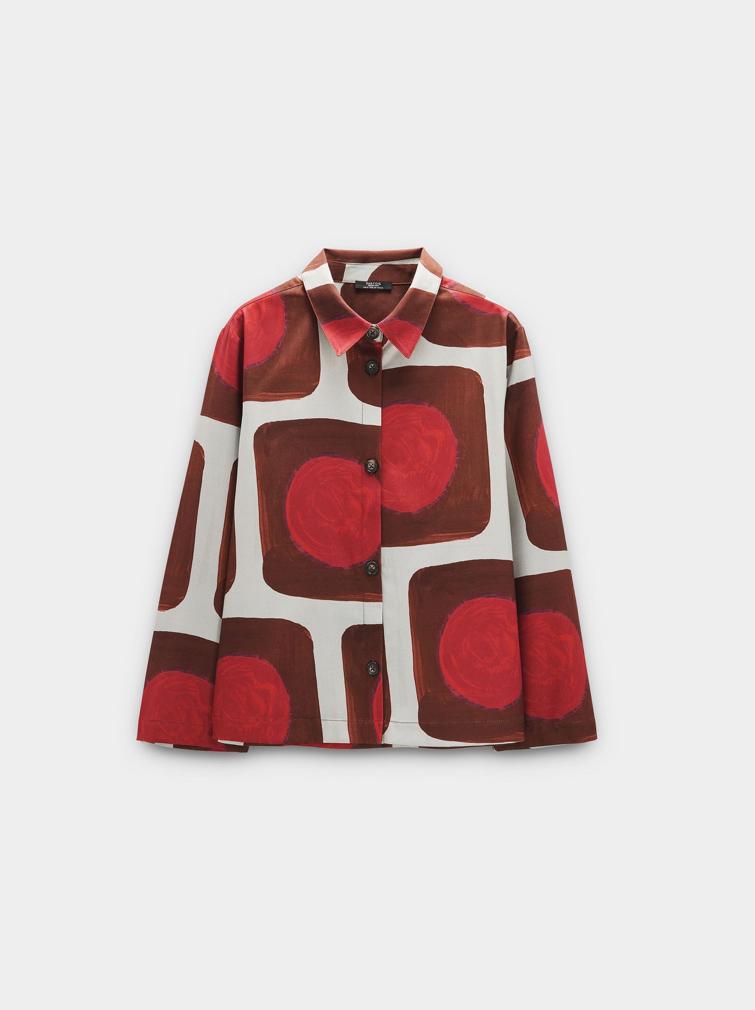 Camisa estampada de lyocell