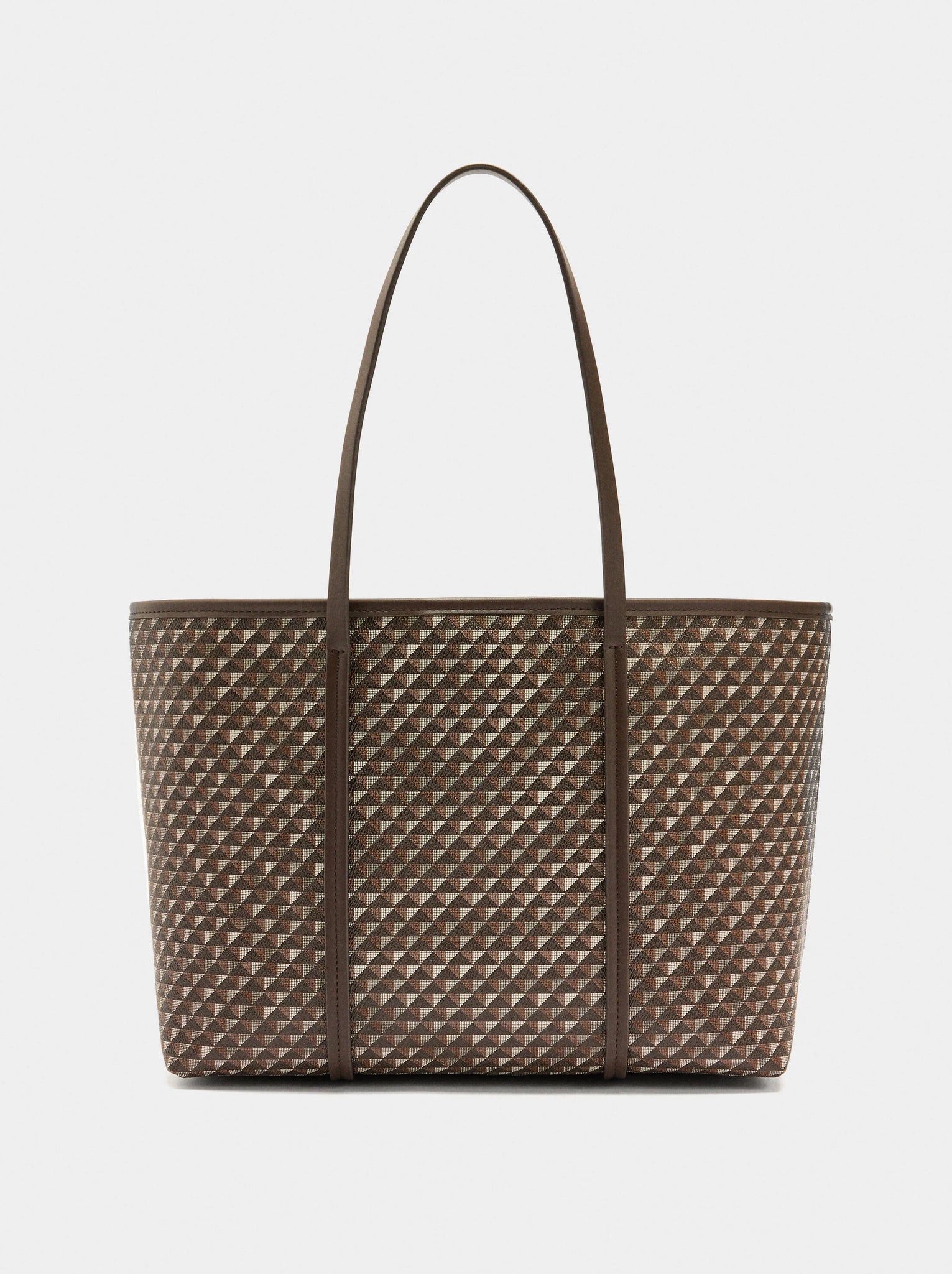 Bolso shopper estampado con bolsa extraíble