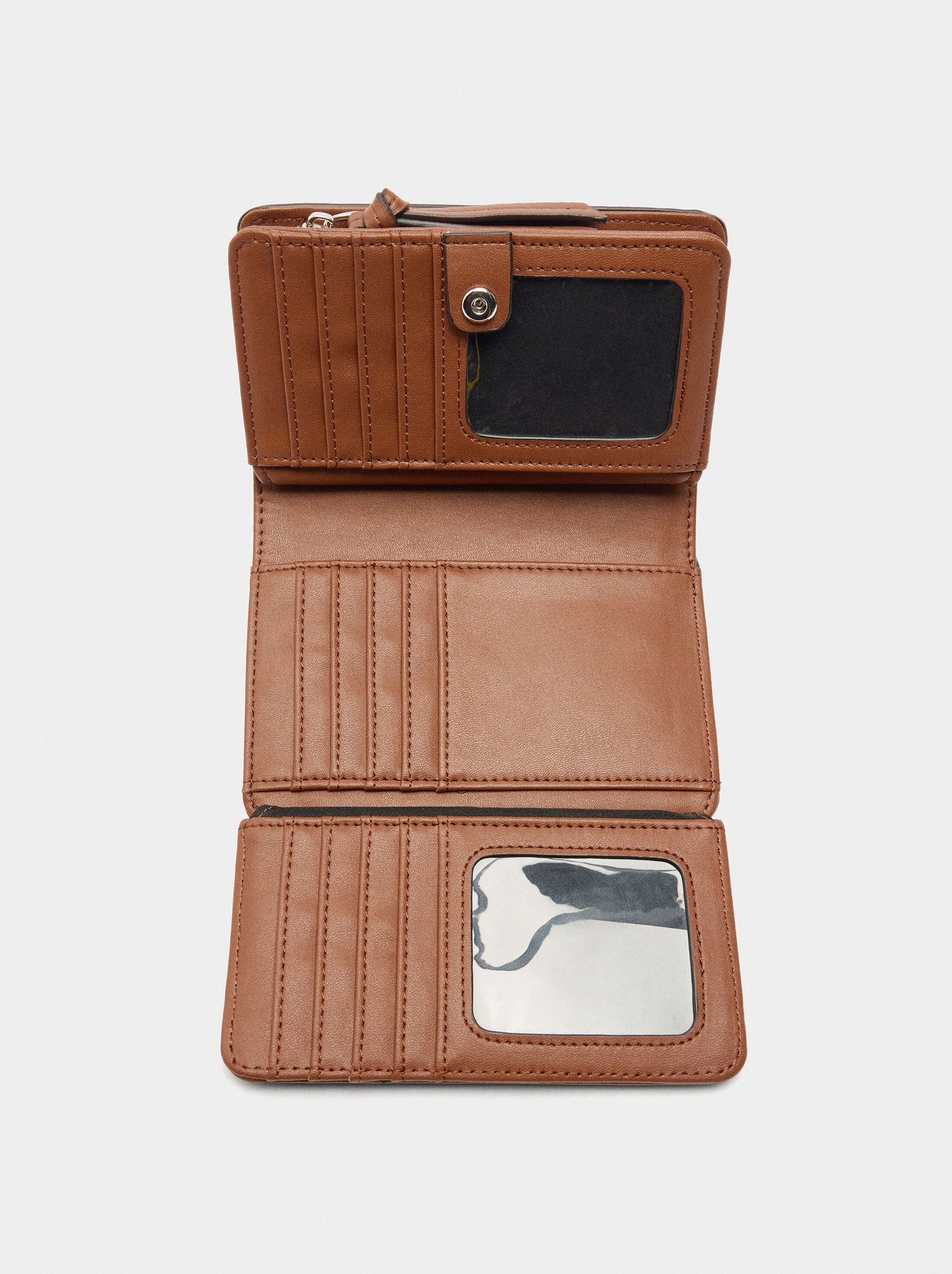 Cartera de estampado floral