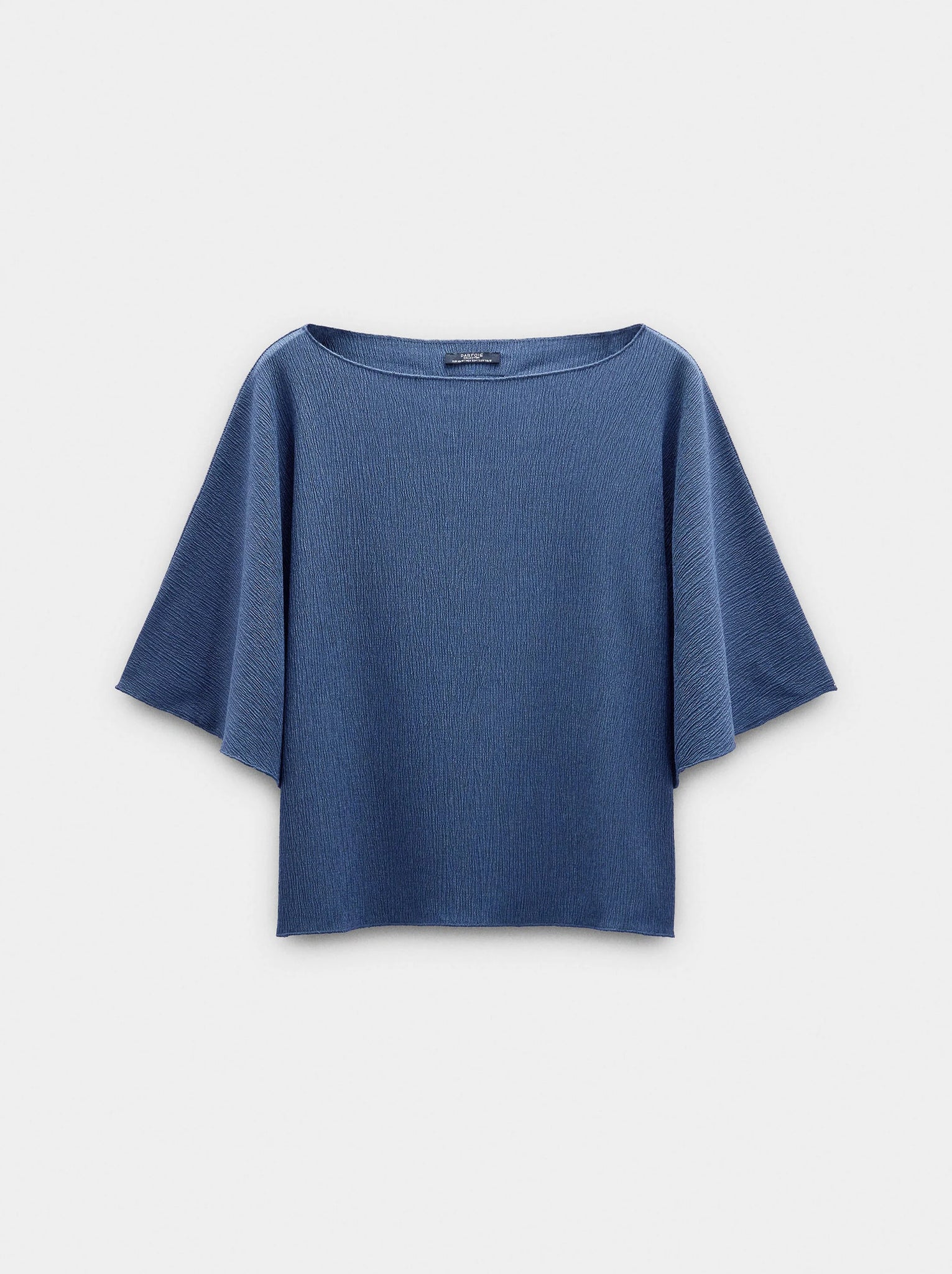 Blusa efecto arrugado