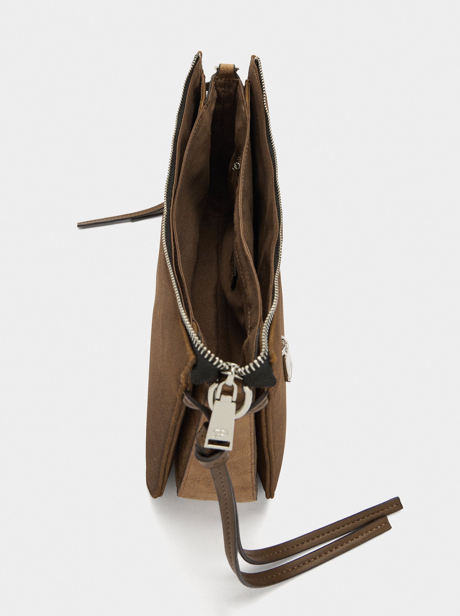 Bolso bandolera con tiras laterales