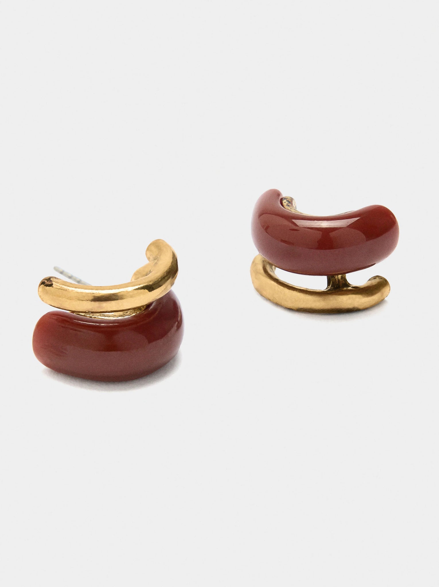 Aros abiertos efecto doble