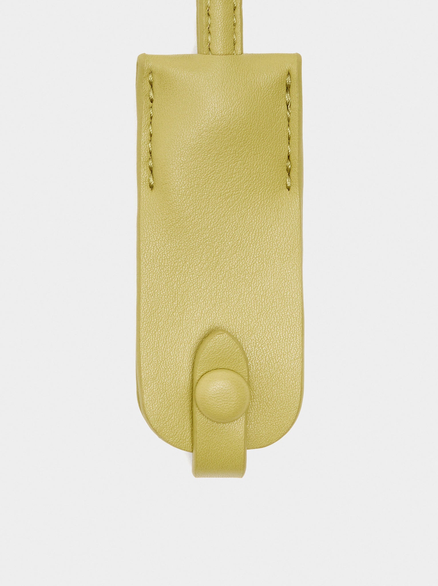 Bolso tote liso con colgante