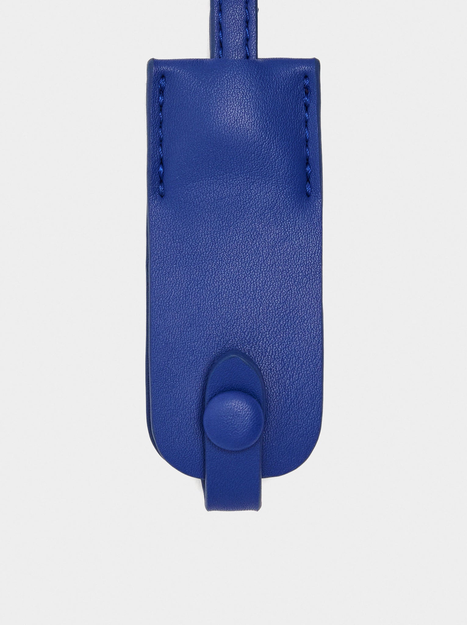 Bolso tote liso con colgante