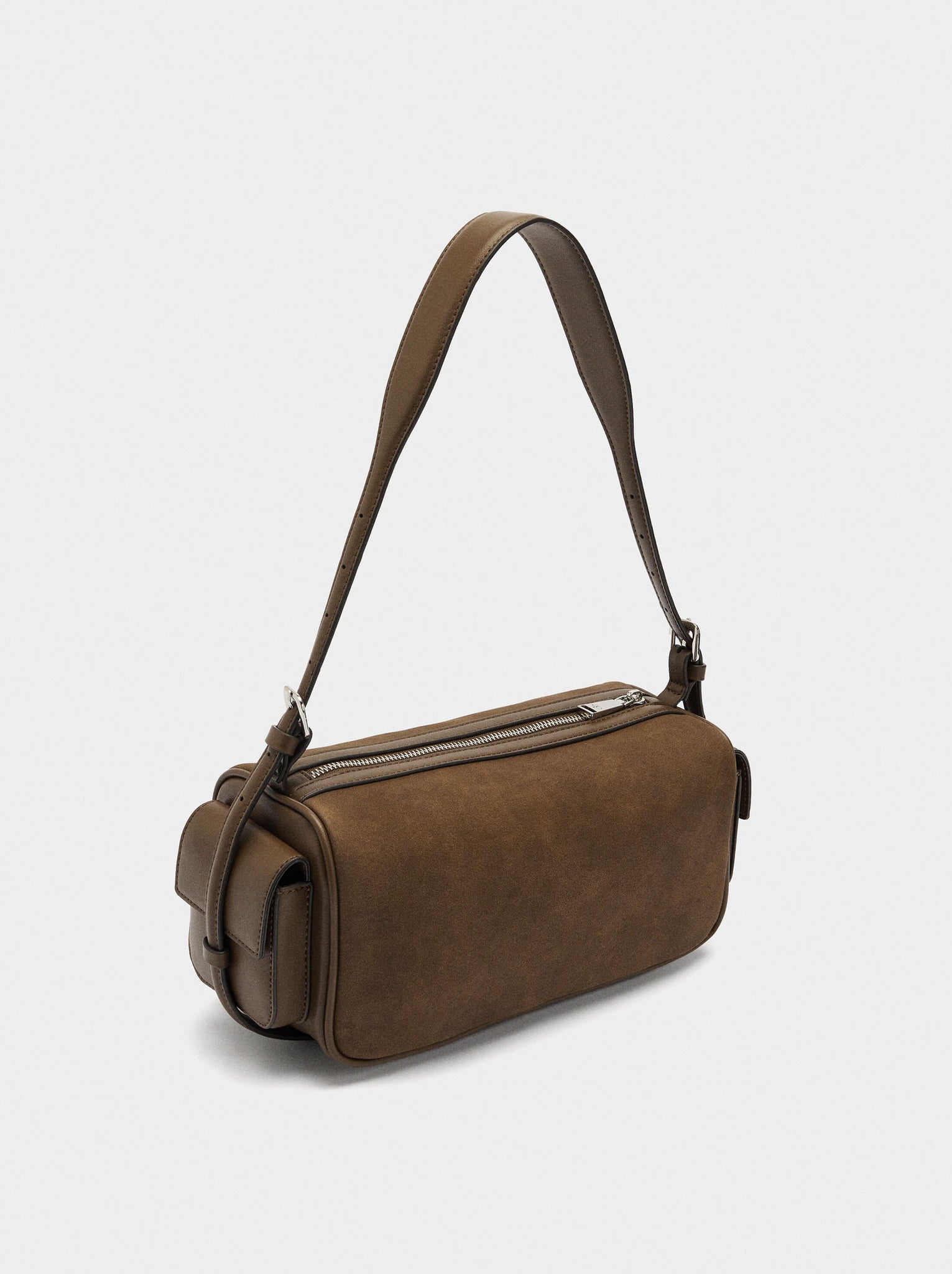 Bolso de hombro rectangular