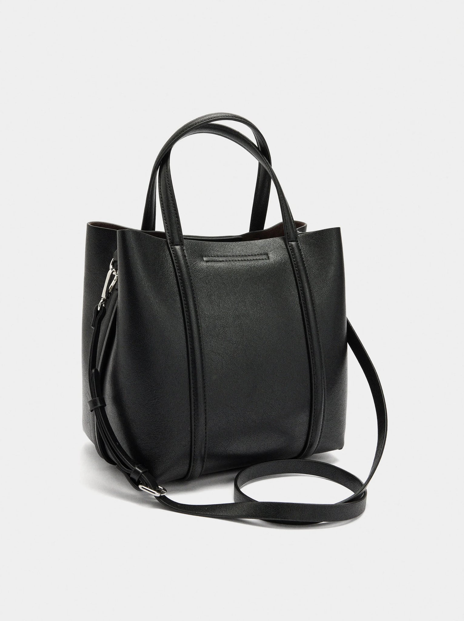 Bolso tote con bandolera M