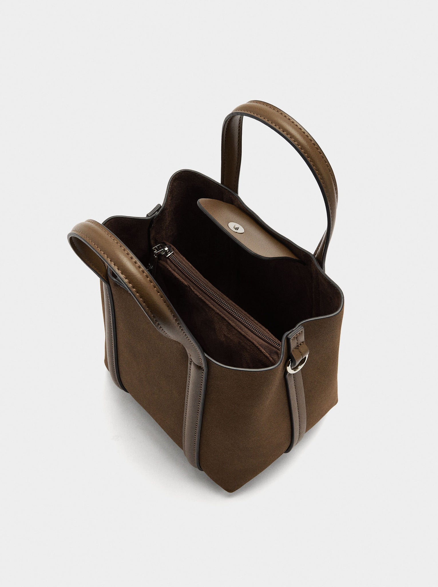 Bolso tote con bandolera S