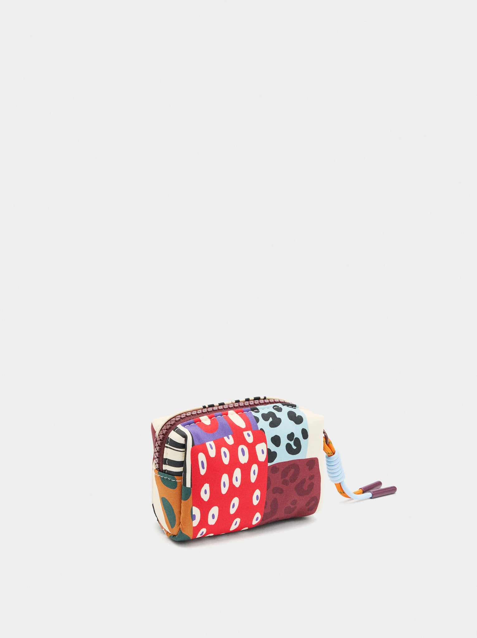 Monedero de nylon estampado