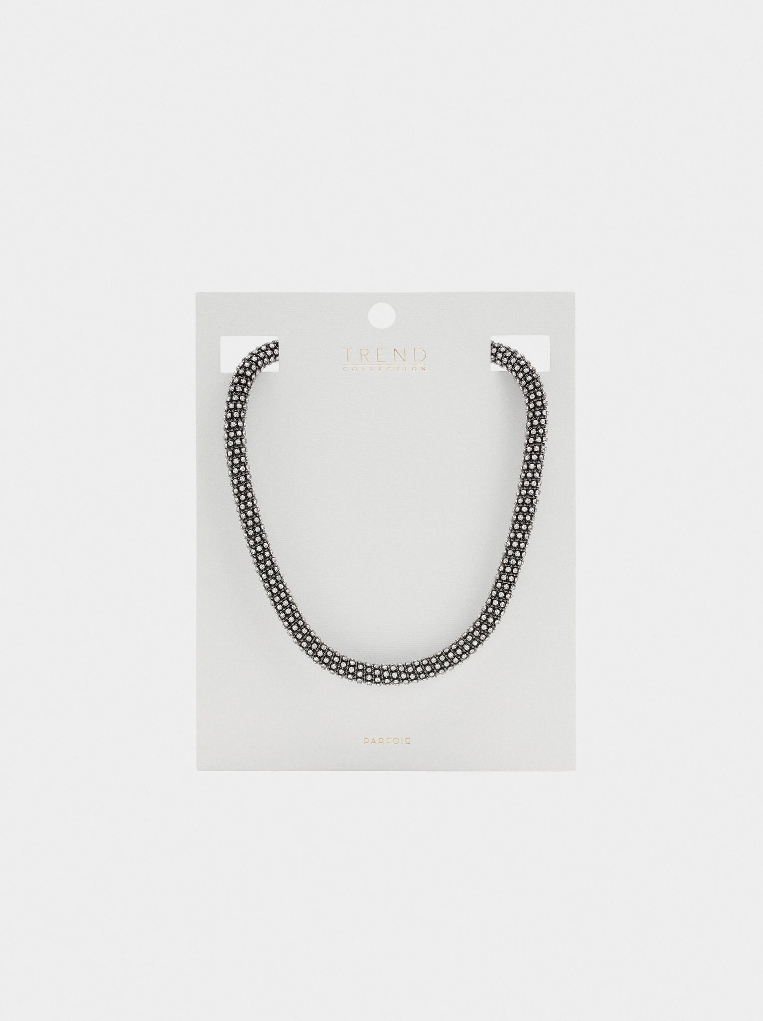 Collar tubular de cristales