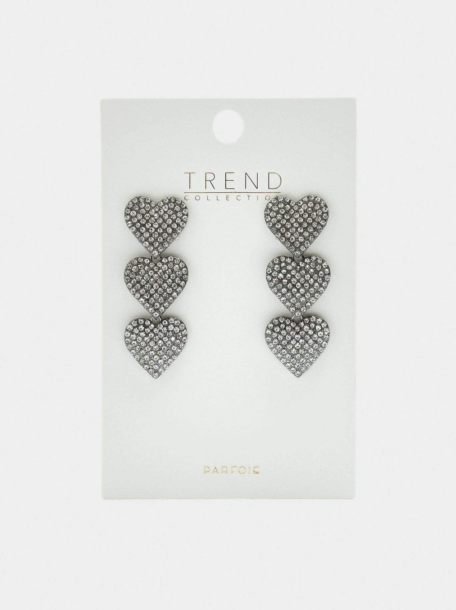 Pendientes maxi con corazones