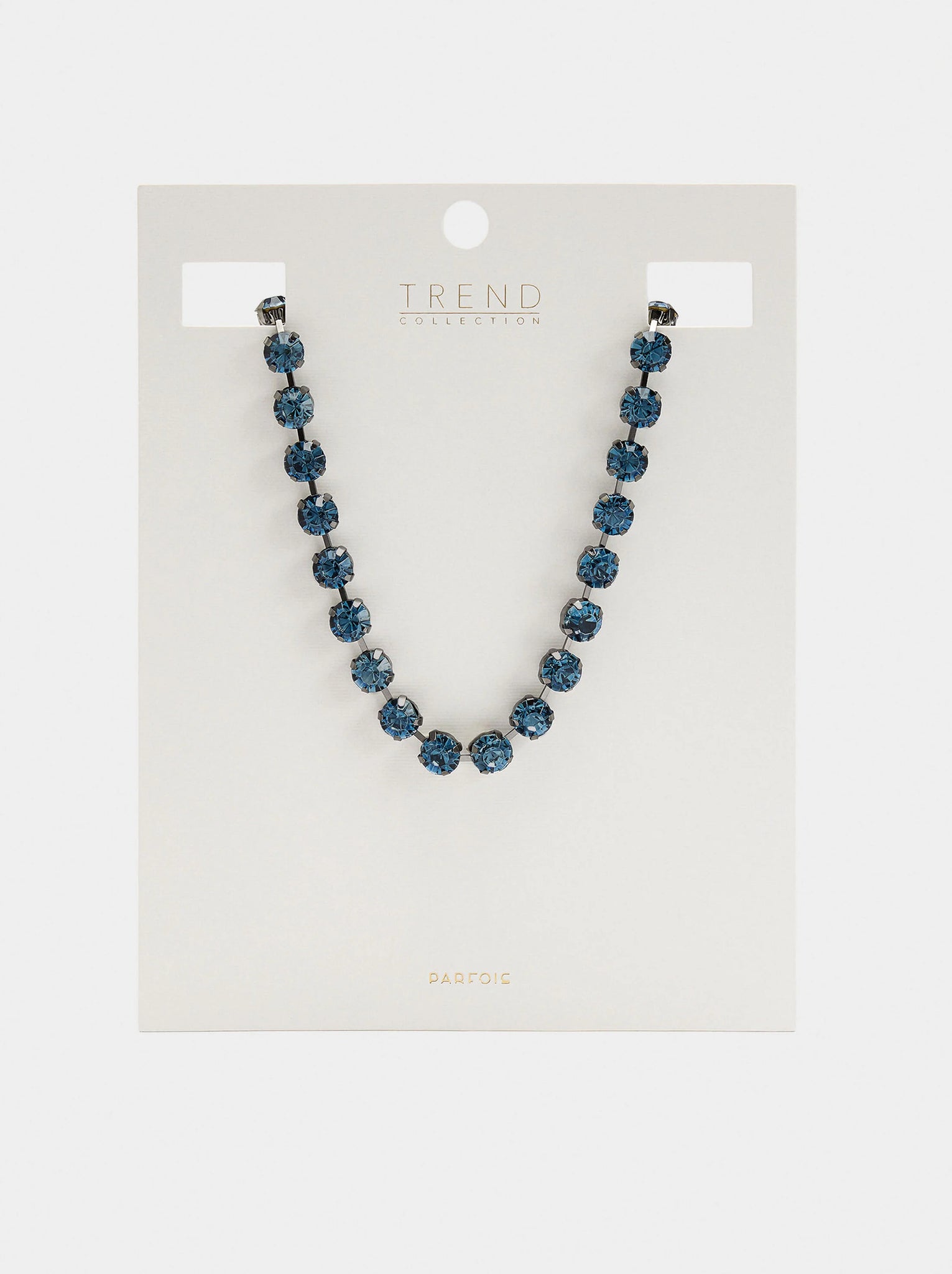 Collar corto con cristales