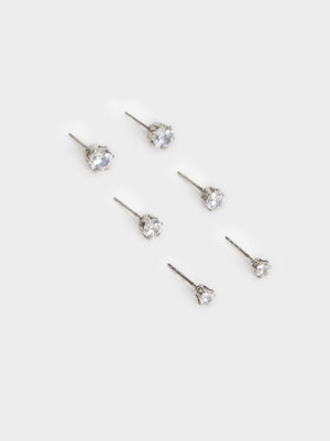 Set De Pendientes Cortos Brillantes - Parfois Guatemala Accesorios de mujer Guatemala