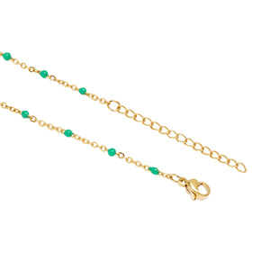 Collar De Acero Con Cuerno